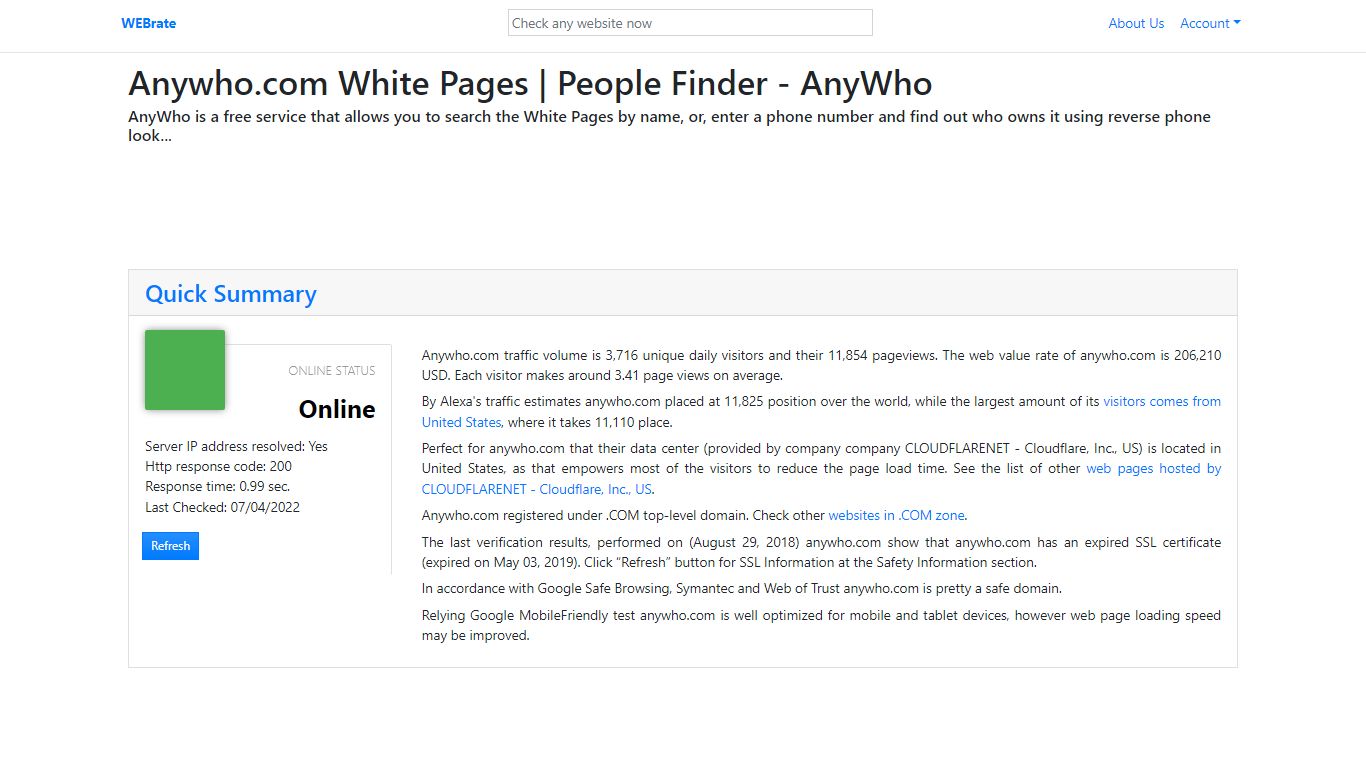 anywho.com White Pages | People Finder - AnyWho